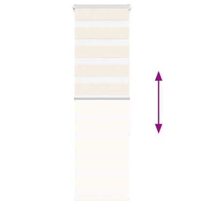 Зеброва щора 45x150 см Ширина на плата 40,9 см Полиестер