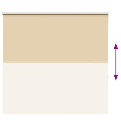 Ролкова щора Blackout Бежова 155x130 cm Ширина на плата 151,6cm