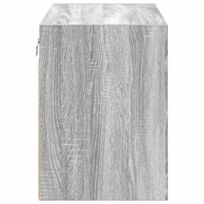 Гаражен стенен шкаф Сива сонома Инженерно дърво