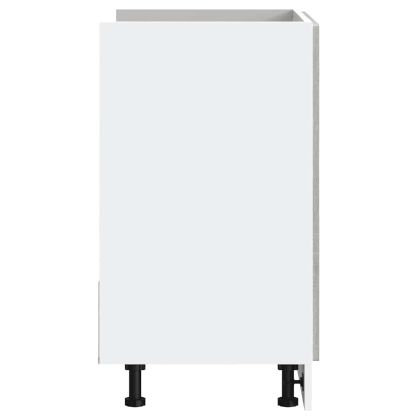 Шкаф за мивка, Porto, сив сонома, 80x46x81,5см, инженерно дърво