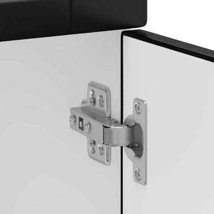 Кухненски шкаф Porto, черен, инженерно дърво