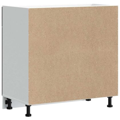 Кухненски шкаф Porto, черен, инженерно дърво