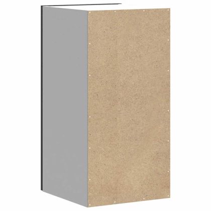 Кухненски стенен шкаф Porto, черен, инженерно дърво