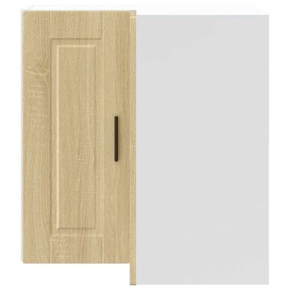 Кухненски стенен ъглов шкаф Porto, дъб сонома, инженерно дърво