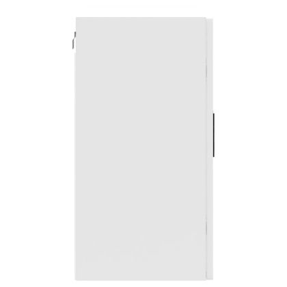 Кухненски стенен шкаф със стъклена врата Porto бял гланц