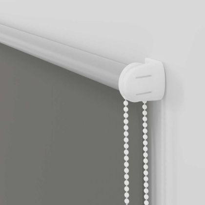 Ролкова щора Blackout Сив 115x130 cm Ширина на плата 110,7cm