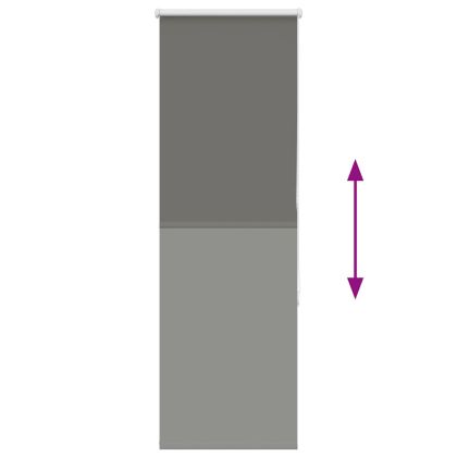 Ролкова щора Blackout Сив 50x150 cm Ширина на плата 45,7 cm