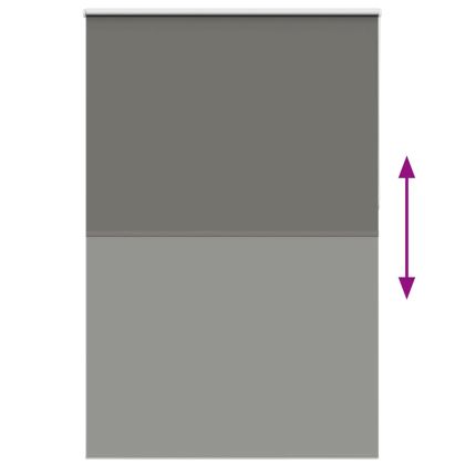 Ролкова щора Blackout Сив 165x210 cm Ширина на плата 161,6cm