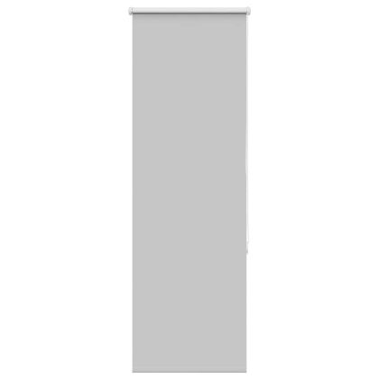 Ролкова щора Blackout Светло сиво 40x130 cm Ширина на плата