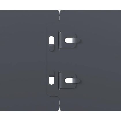 Подравняване на тревни площи 10 бр. антрацит 10x103 см