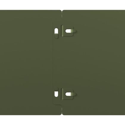 Краища за тревни площи 10 бр. маслиненозелени 10x103 cm