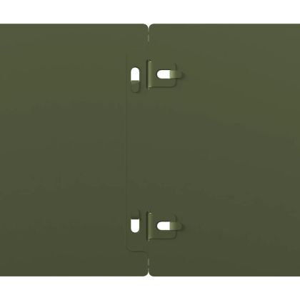 Краища за тревни площи 50 бр. маслиненозелени 10x103 cm