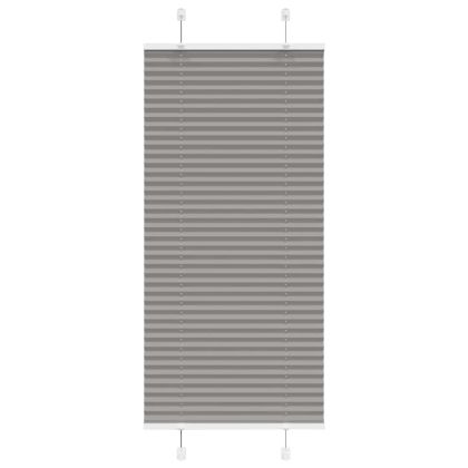 Плисирана щора Антрацит 55x100 cm Ширина на плата 54,4 cm