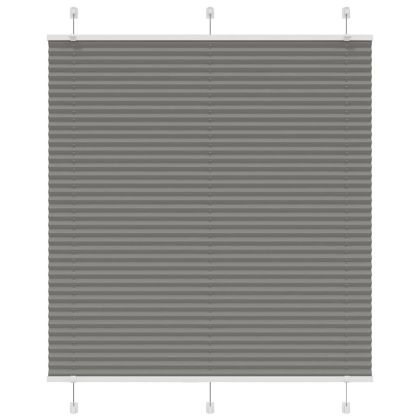 Плисирана щора Антрацит 120x100 cm Ширина на плата 119,4 cm