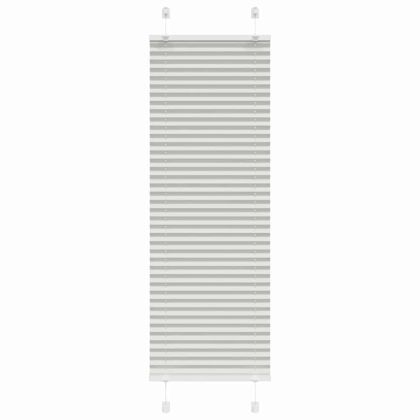Плисирана щора Светло сиво 45x150 cm Ширина на плата 44,4 cm