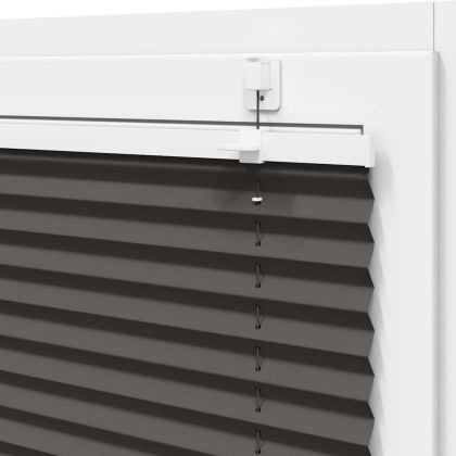 Плисирана щора черна 85x150 cm Ширина на плата 84,4 cm