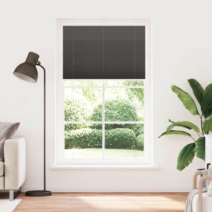 Плисирана щора черна 115x200 cm Ширина на плата 114,4 cm