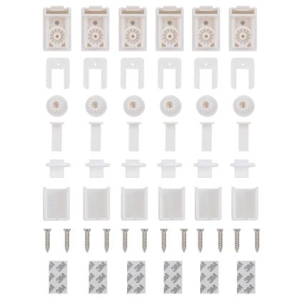 Плисирана щора Бордо червено 105x150 cm Ширина на плата 104,4cm