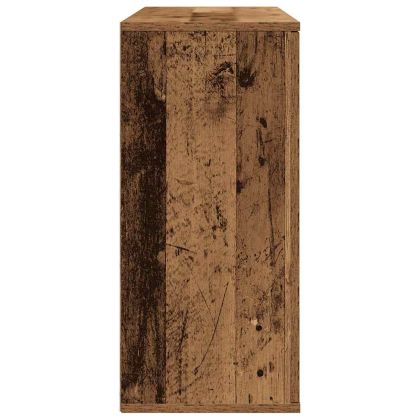 Сайдборд, старо дърво, 90x29,5x65 см, инженерно дърво