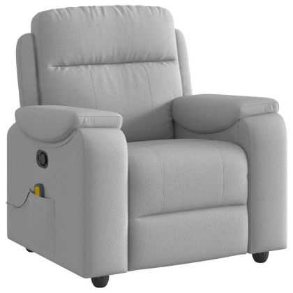 Масажен стол за лежанка Cloud Grey Fabric