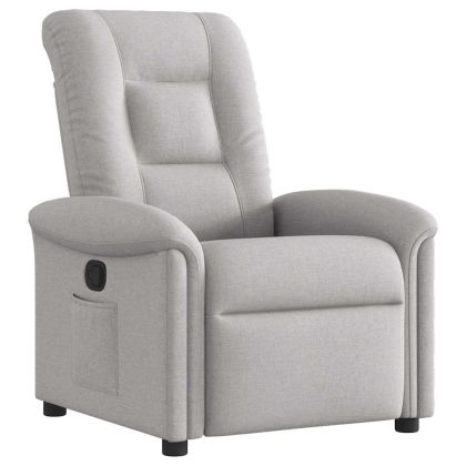 Recliner Chair Cloud Grey Fabric