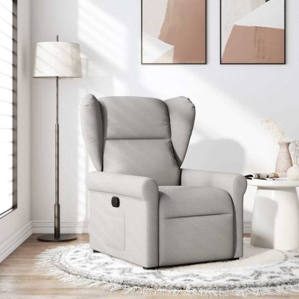 Recliner Chair Cloud Grey Fabric