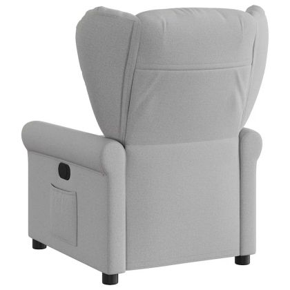 Recliner Chair Cloud Grey Fabric