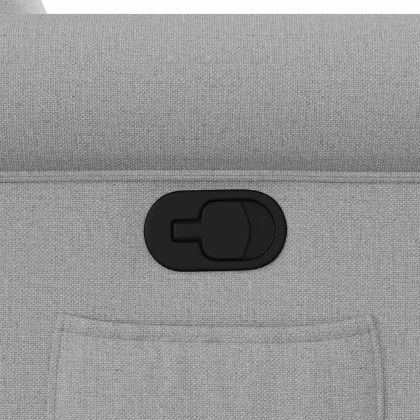 Recliner Chair Cloud Grey Fabric