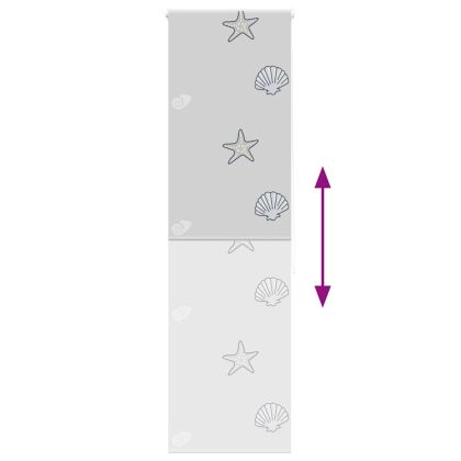 Ролетна щора за баня 70x240 см Ширина на плата 66 см