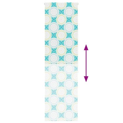 Ролетна щора за баня 60x240 см Ширина на плата 56 см