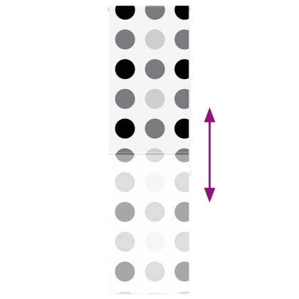 Ролетна щора за баня 80x240 см Ширина на плата 76 см