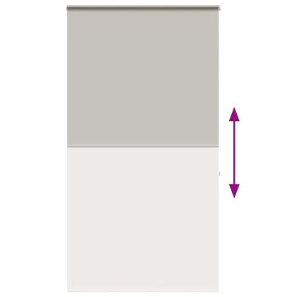 Ролетна щора за душ с касета 120x240 см Ширина на плата 116 см