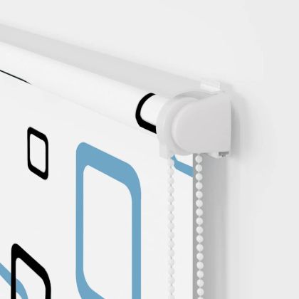 Ролетна щора за душ с касета 100x240 см Ширина на плата 96 см