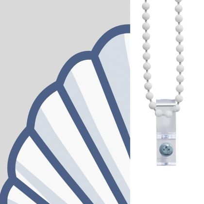 Ролетна щора за душ с касета 110x240 см Ширина на плата 106 см