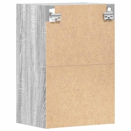 Висящ шкаф "Рига", сив, сонома, 40x29,5x60 см, инженерно дърво