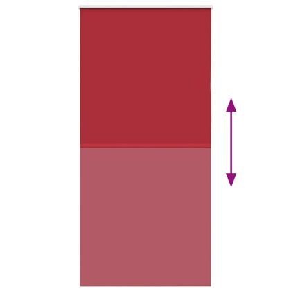 Ролкова щора Blackout червен 100x230 см Ширина на плата 95,7 см