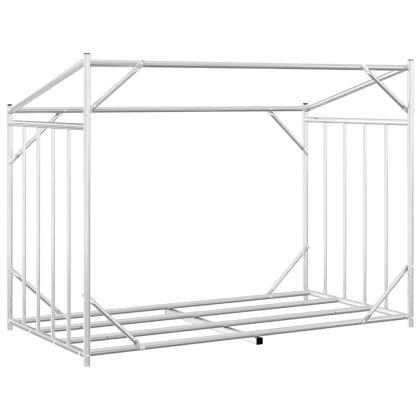 vidaxL Стойка за дърва за огрев с дъждобран, 151x80,5x110,5 см