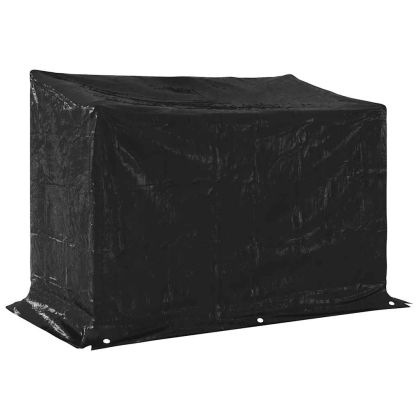 vidaxL Стойка за дърва за огрев с дъждобран, 151x80,5x110,5 см