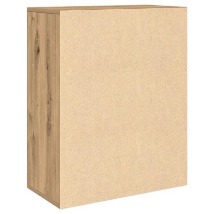 Сайдборд, дъб артизан, 60x30x75 см, инженерно дърво