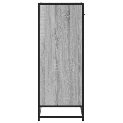 Шкаф за обувки Grey Sonoma 75x38x97,5 cm Изработена дървесина