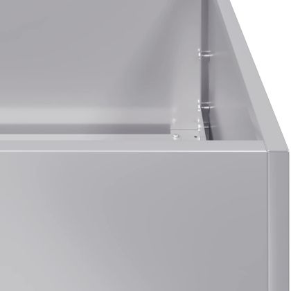 Кашпа, 120x80x40 см, поцинкована стомана