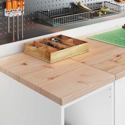 Гаражен шкаф за съхранение, бял, 30x51x85 см, бор масив