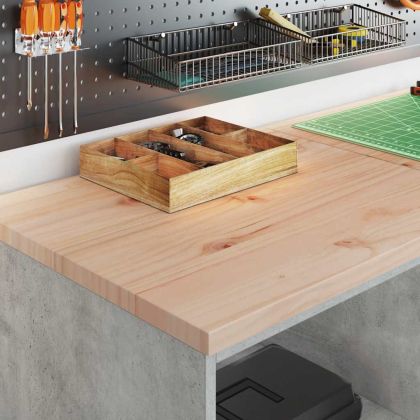 Гаражен шкаф за съхранение, бетонно сив, 60x51x85 см, бор масив