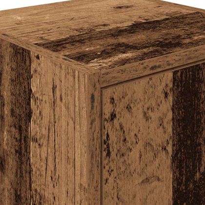 гараж стена шкафове, 2 бр, старо дърво инженерно дърво