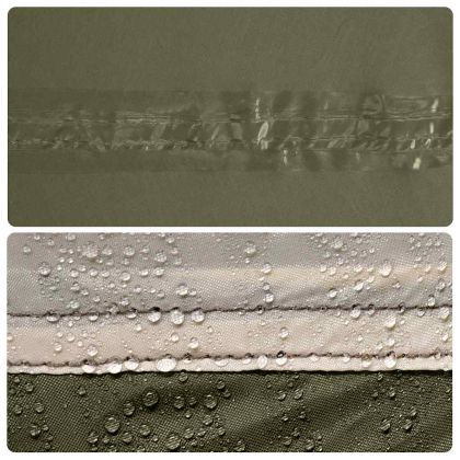 Семейна тунелна палатка 6-местна маслиненозелена водоустойчива