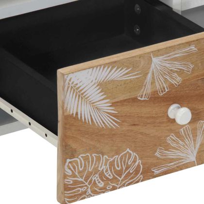 TV шкаф 100x33,5x46 cm Масивна дървесина Манго