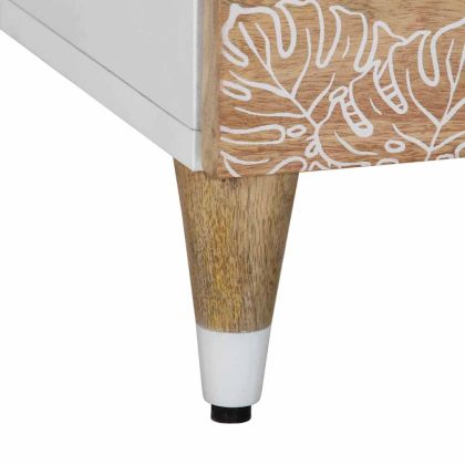 TV шкаф 100x33,5x46 cm Масивна дървесина Манго