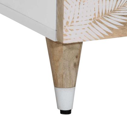 Висока дъска 60x33,5x100 cm Масивна дървесина Манго