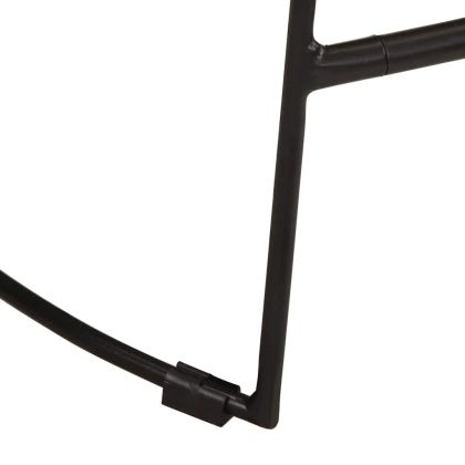 Бар табуретки, 2 бр, 49x43x79 см, мангово масив дърво