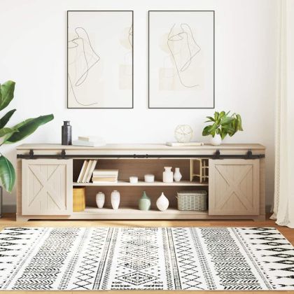 Комплект плъзгащи се врати за шкафове 213 см въглеродна стомана